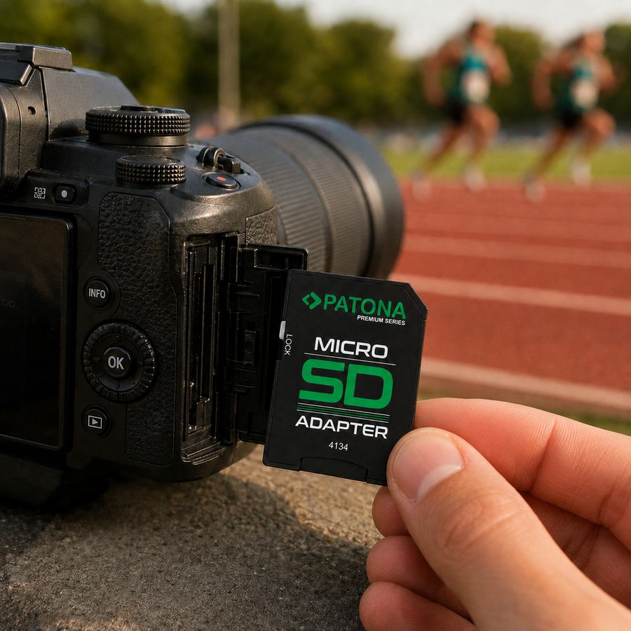 PATONA microSDXC 64GB U3 V60 + Adapter