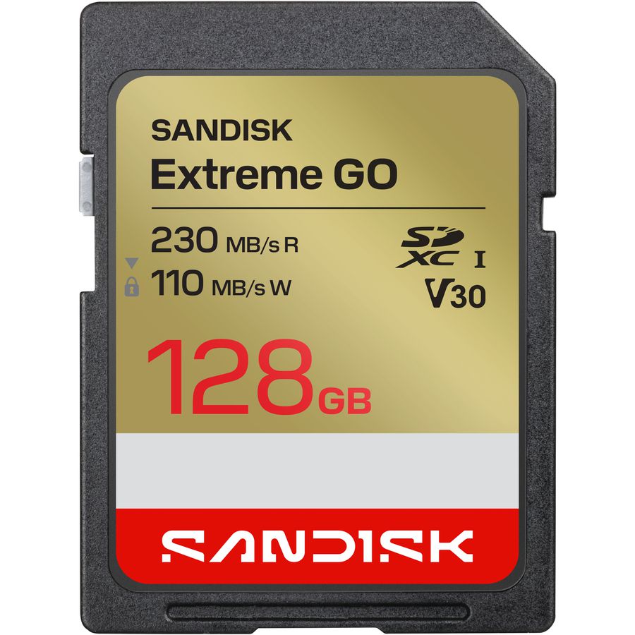 SANDISK Extreme GO 230MB/s SDXC 128GB