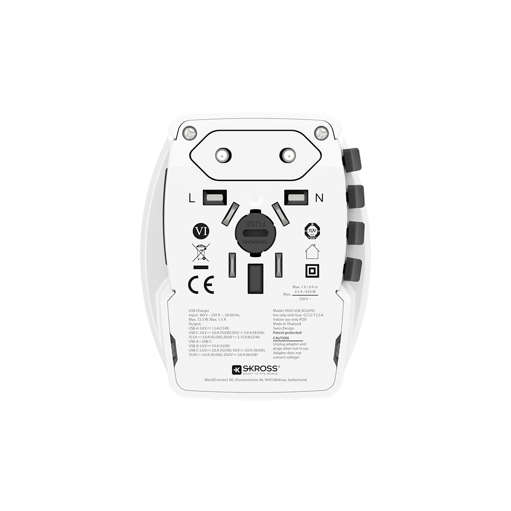 Skross MUV USB AC65PD