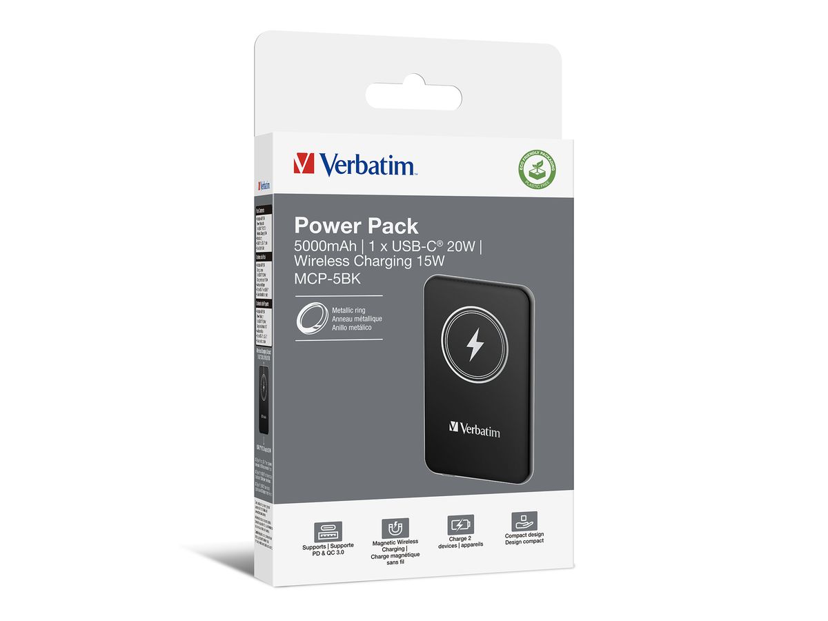 Verbatim Powerbank 5000 mAh Black