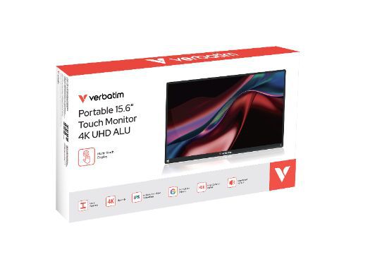 Verbatim Touchscreen Monitor 4K 15.6"