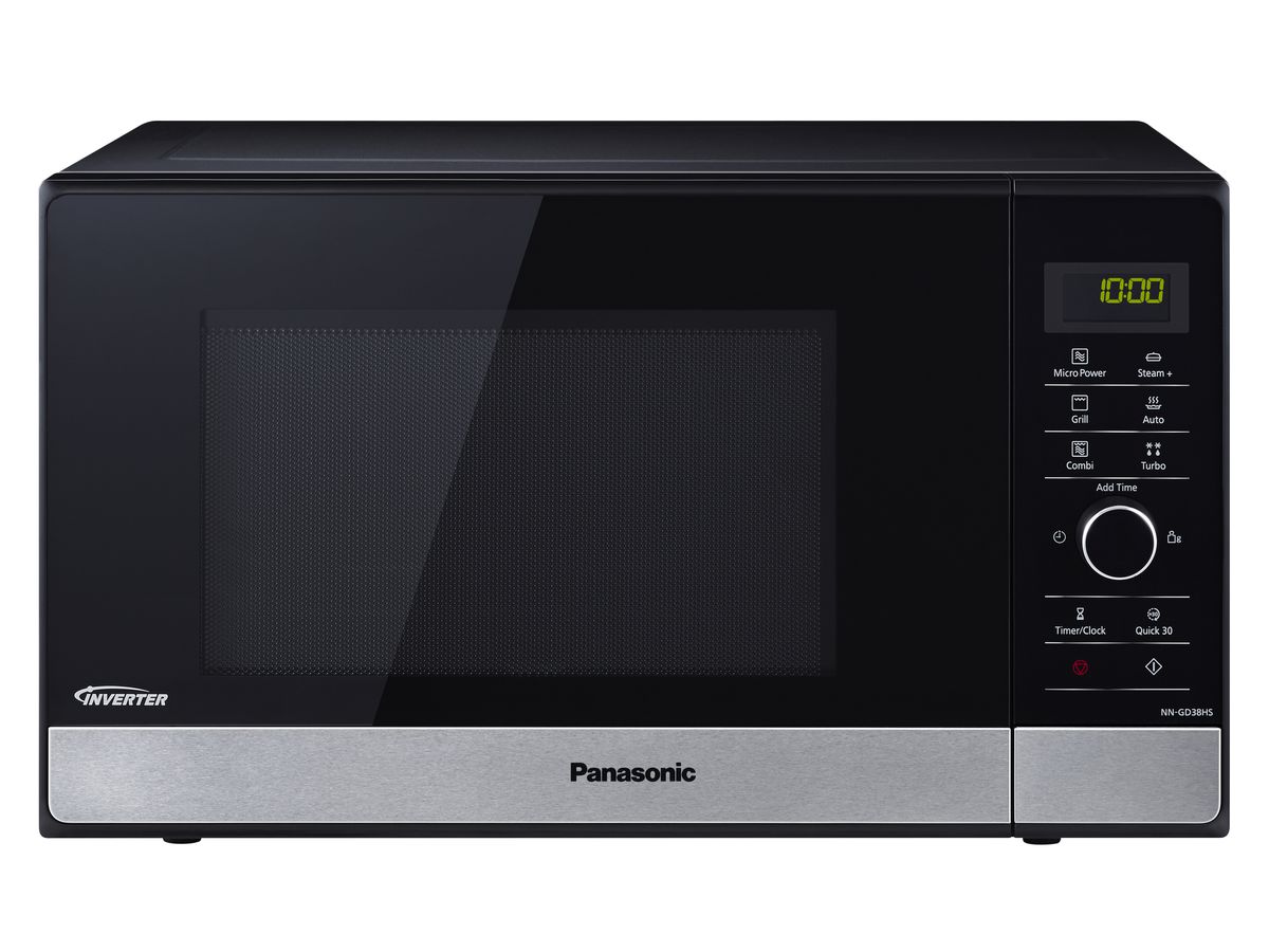 Panasonic Mikrowelle + Grill GD38 Black