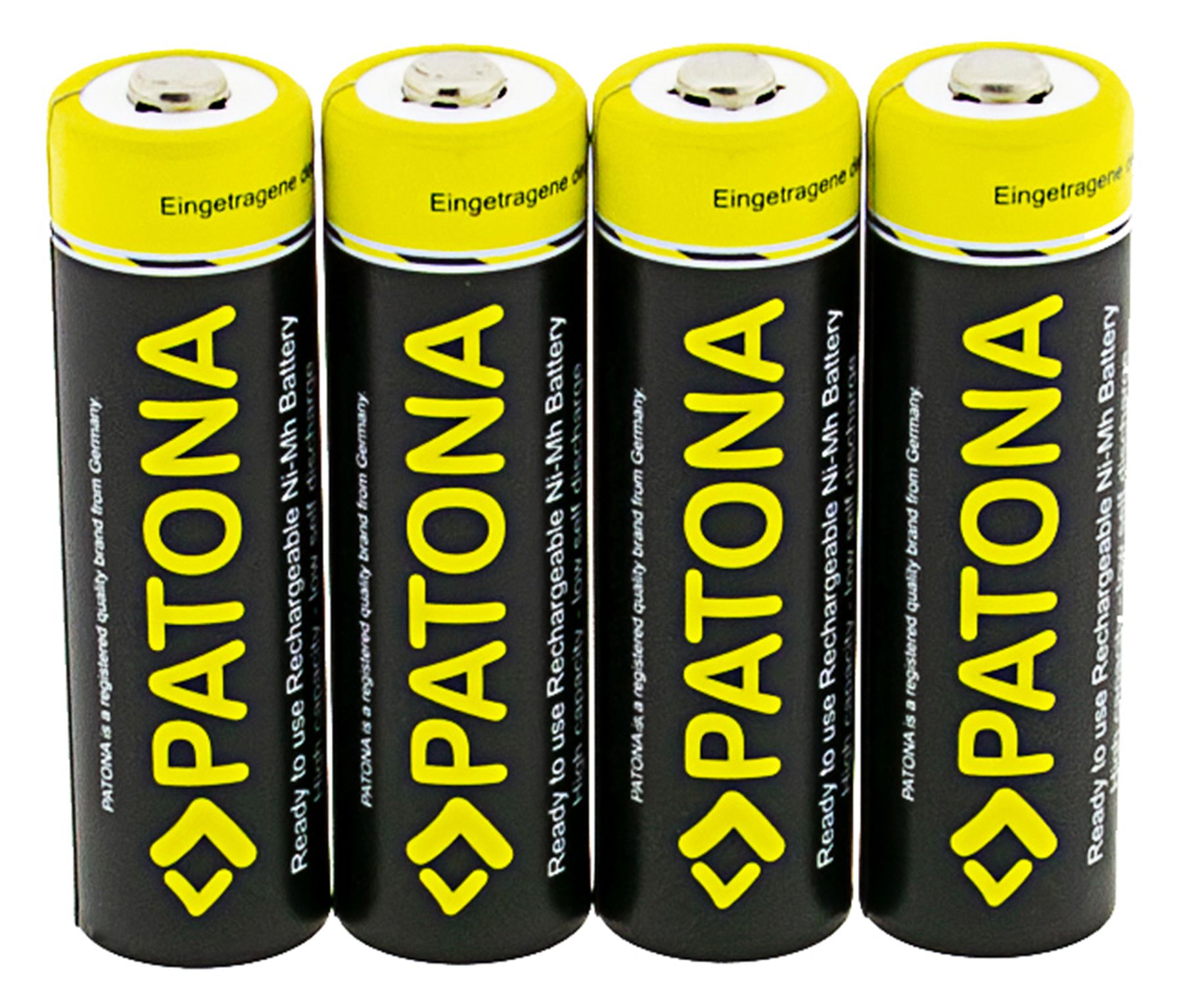 Patona Akku 4x Mignon AA 2450mAh NiMH