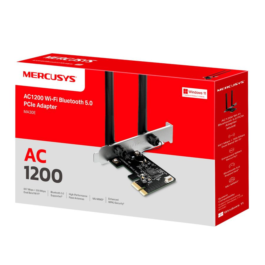 Mercusys AC1200 Bluetooth PCI Adapter