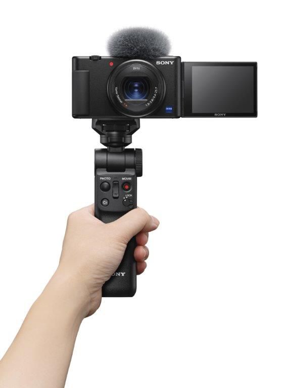 Sony Vlog Camera ZV1 4K + GP-VPT2 Grip
