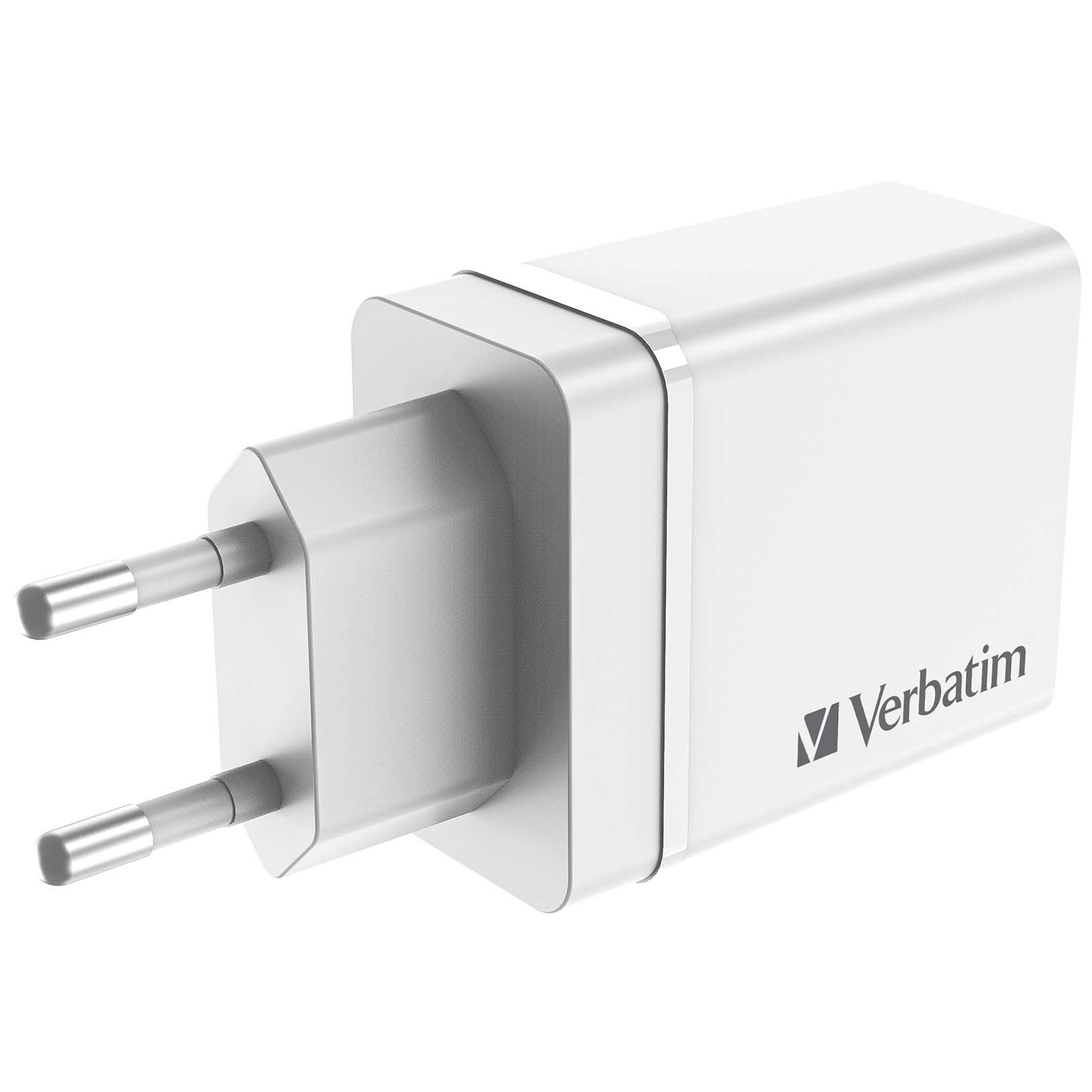 Verbatim 4 Port Charger 30W White