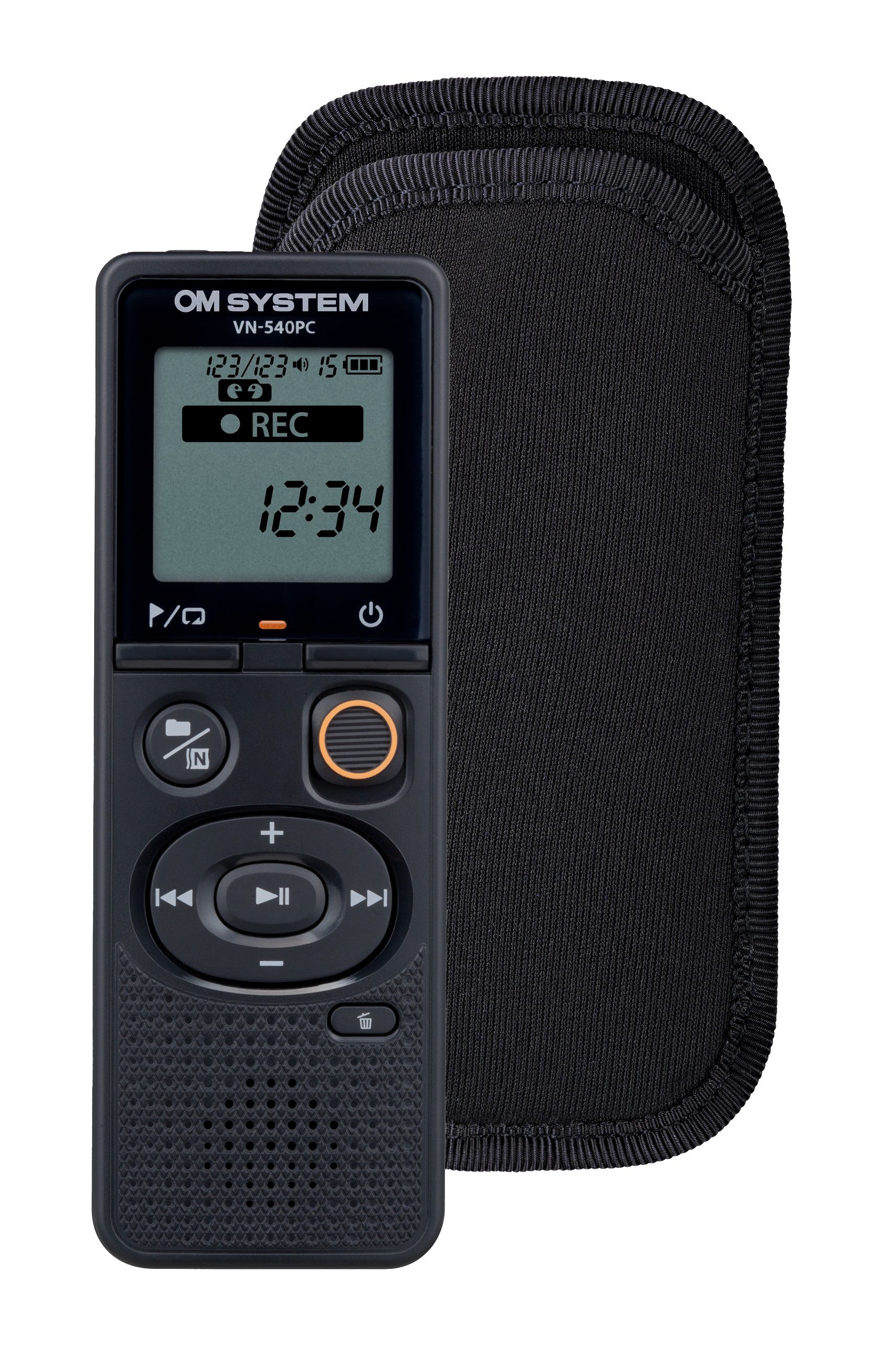 OM System VN-540PC with CS 131 soft case