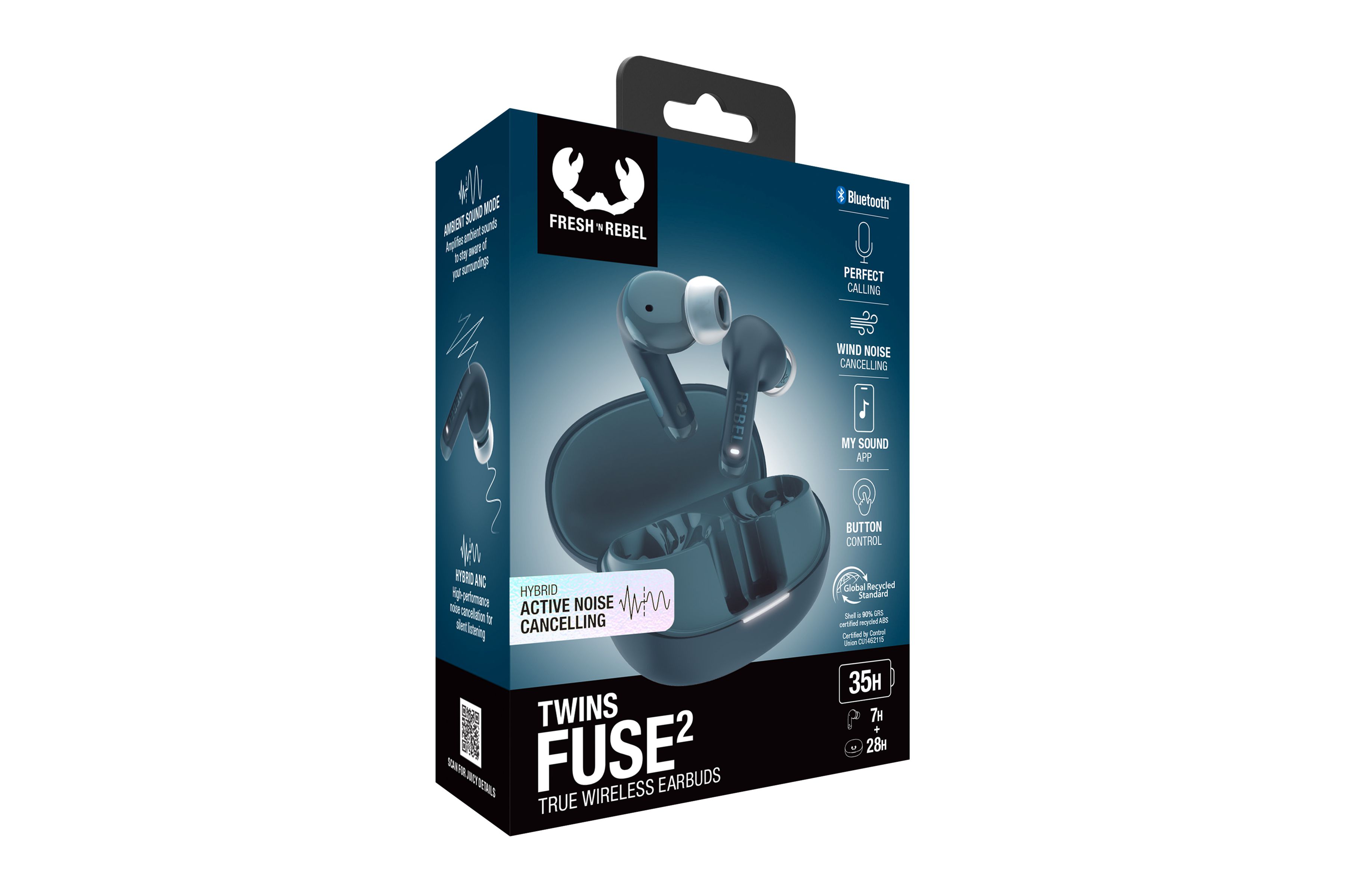 Fresh 'n Rebel Twins Fuse 2 Steel Blue