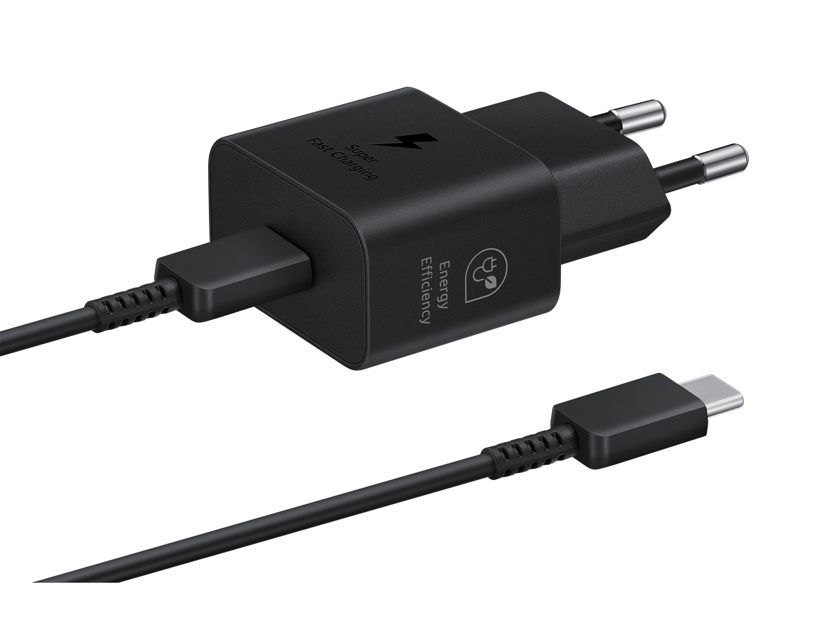 Samsung 25W PD Power Adapter black