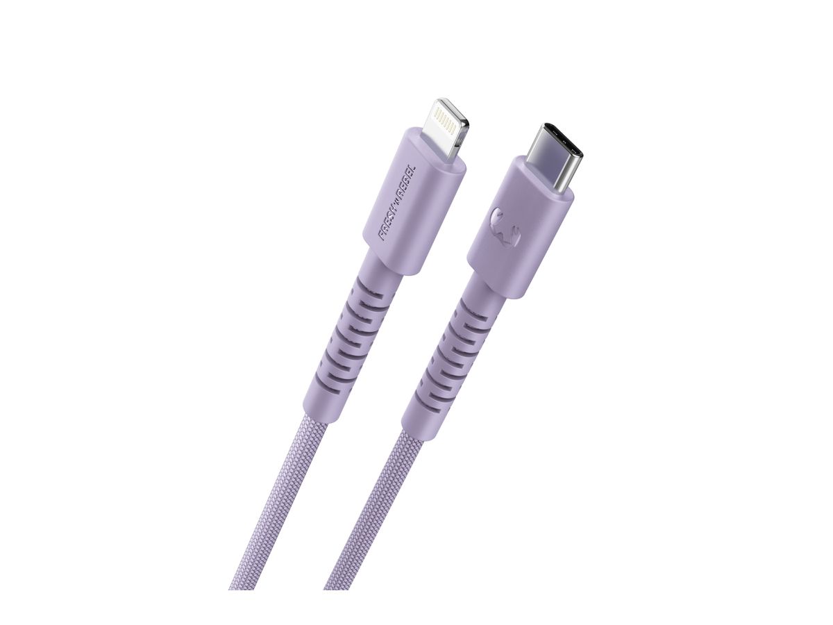 Fresh 'n Rebel USB-C to Lightning Lilac