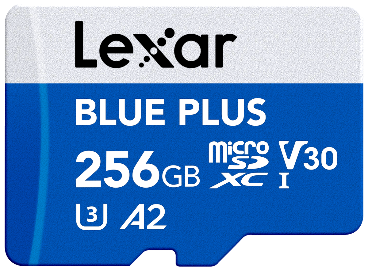 Lexar microSDXC 100MB/s Blue Plus 256GB