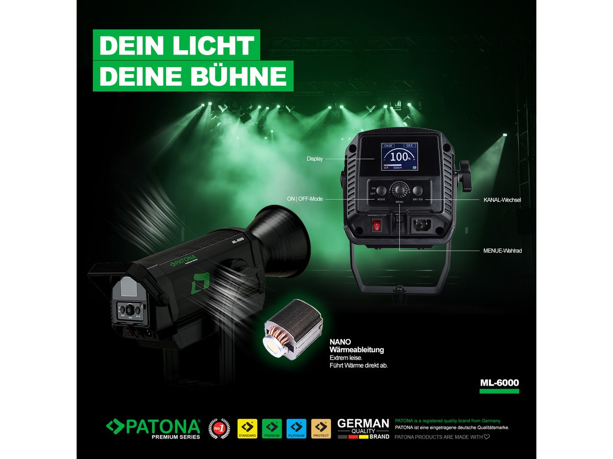 Patona Premium LED Light ML-6000