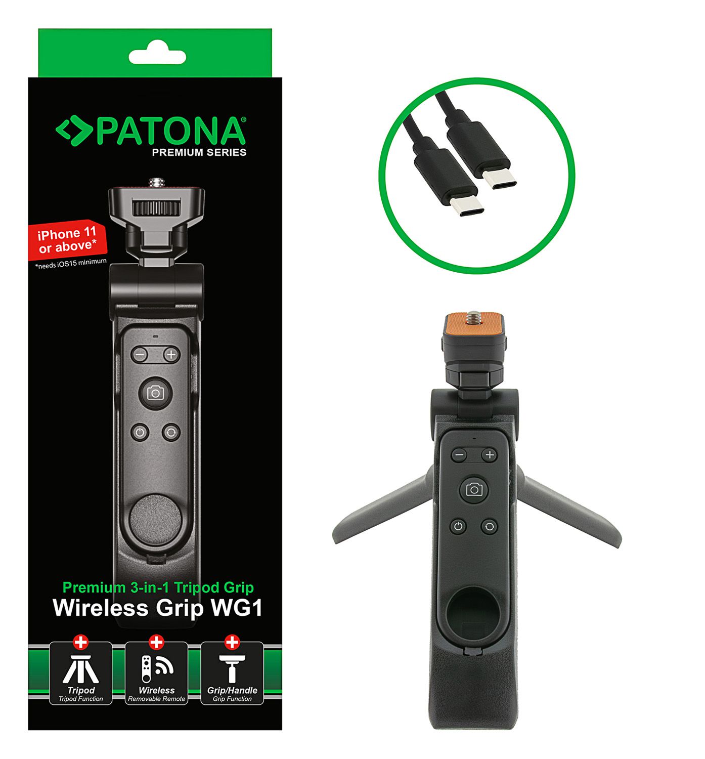 Patona Premium Wireless Grip WG1