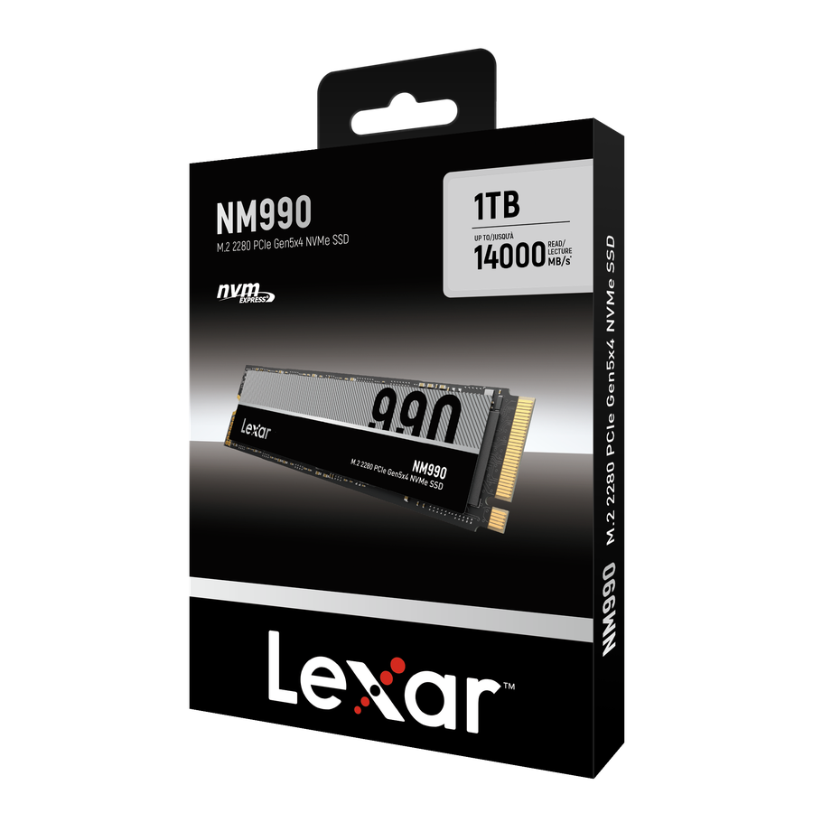 Lexar NM990 M.2 SSD 1TB Gen4x4