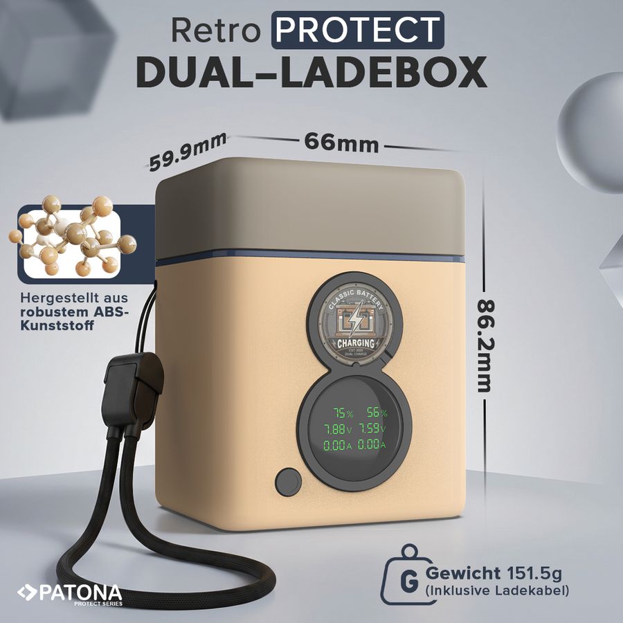 Patona NP-FZ100 Set Chargeur 2 Batterie