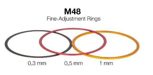 Baader M48 Fein-Abstimmring-Set