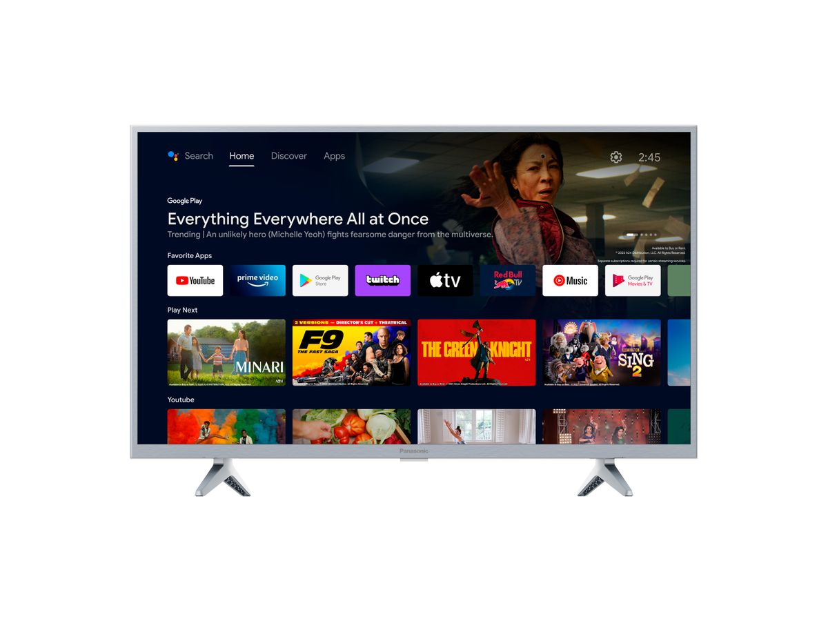 Panasonic 32" LED, HDR SMART TV silber