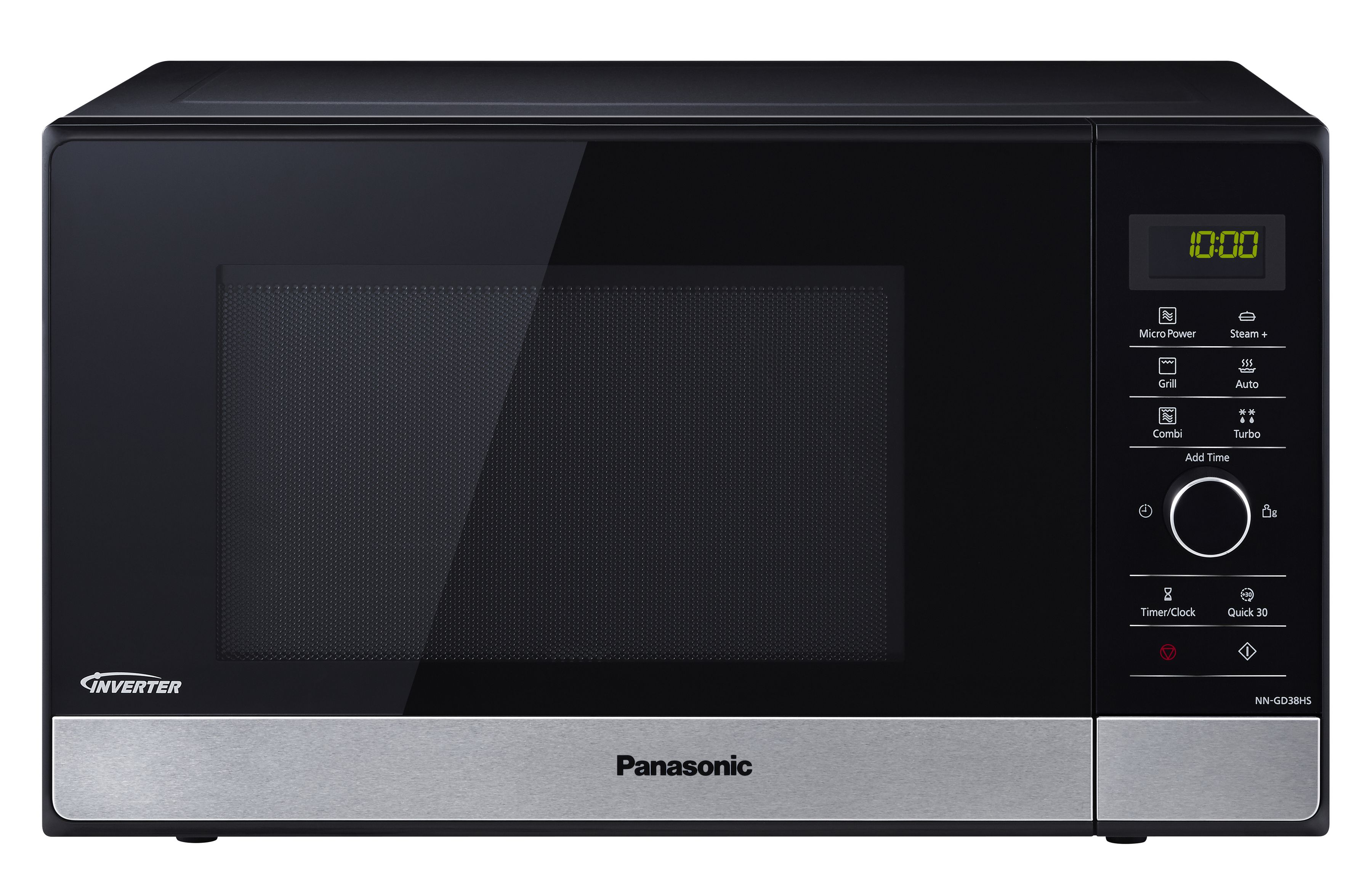 Panasonic Mikrowelle + Grill GD38 Black