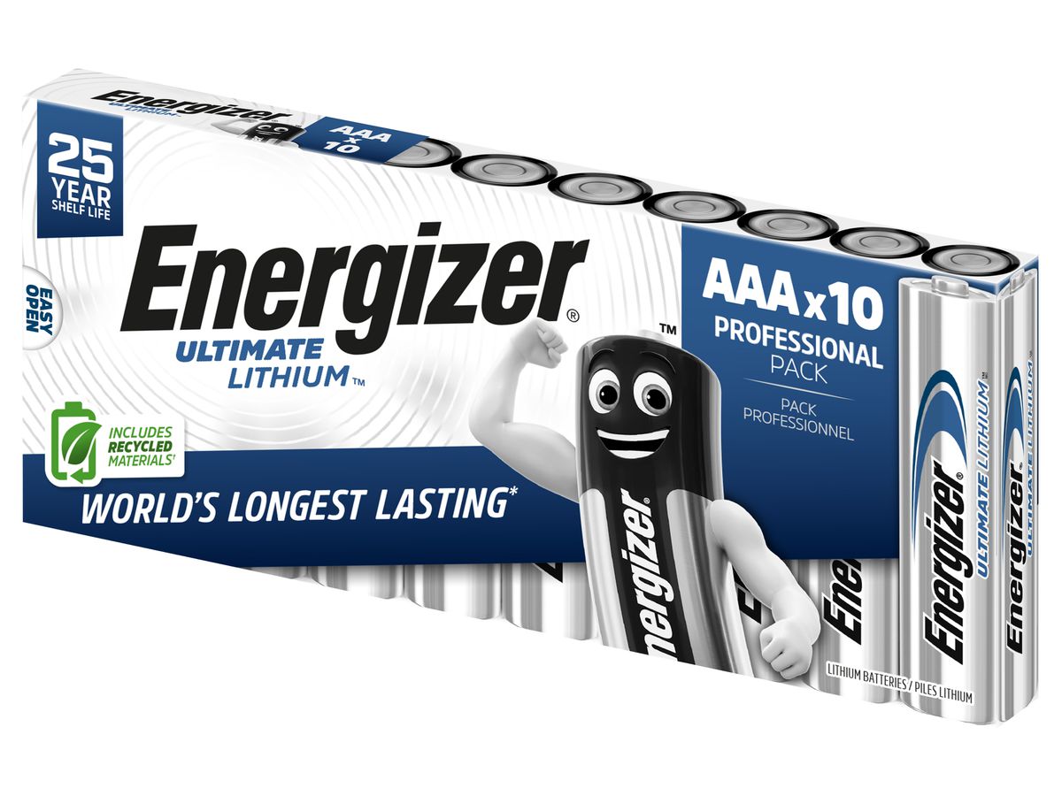 Energizer AAA/L92 Ultimate Lithium 10 P.