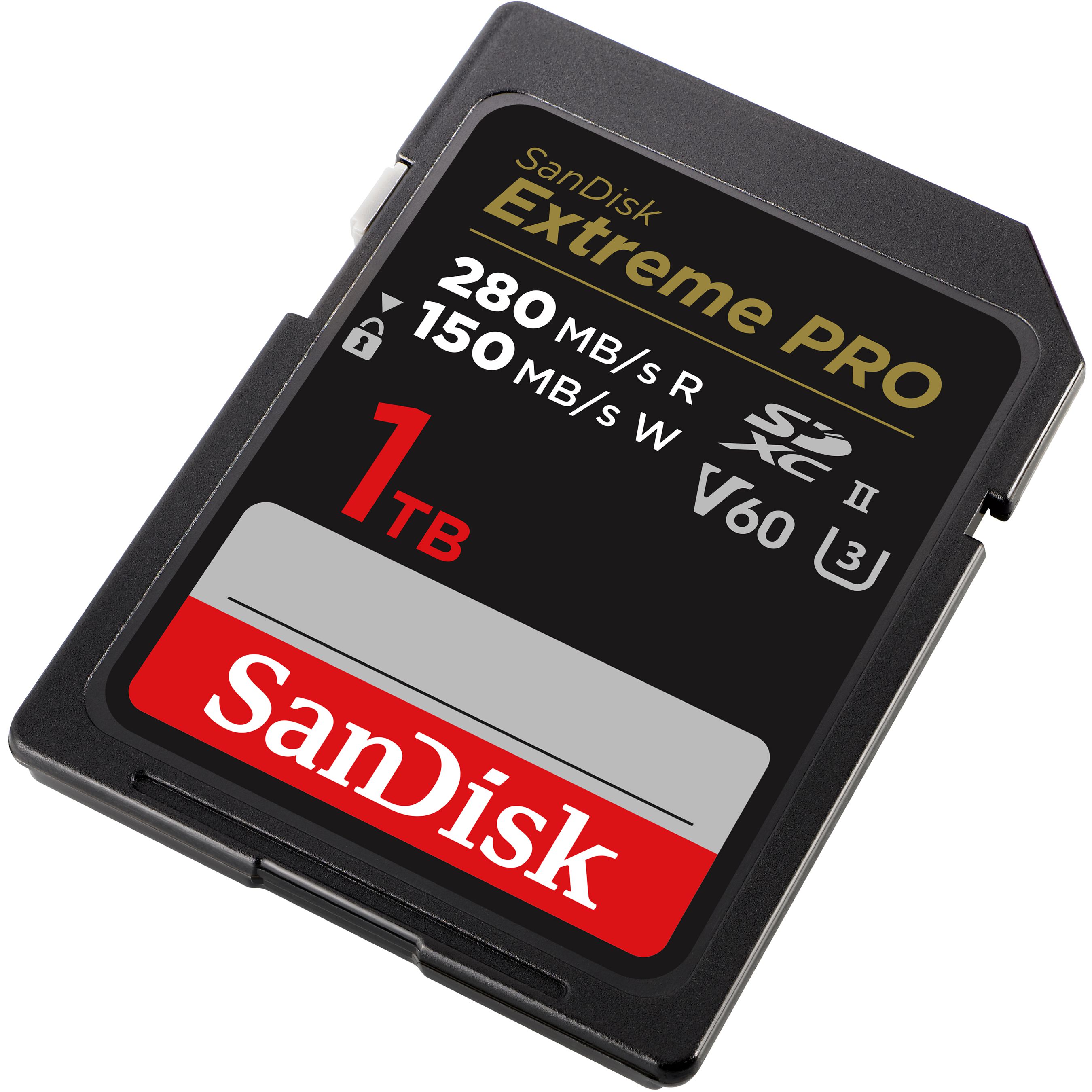SanDisk ExtremePro SDXC-II 1TB V60