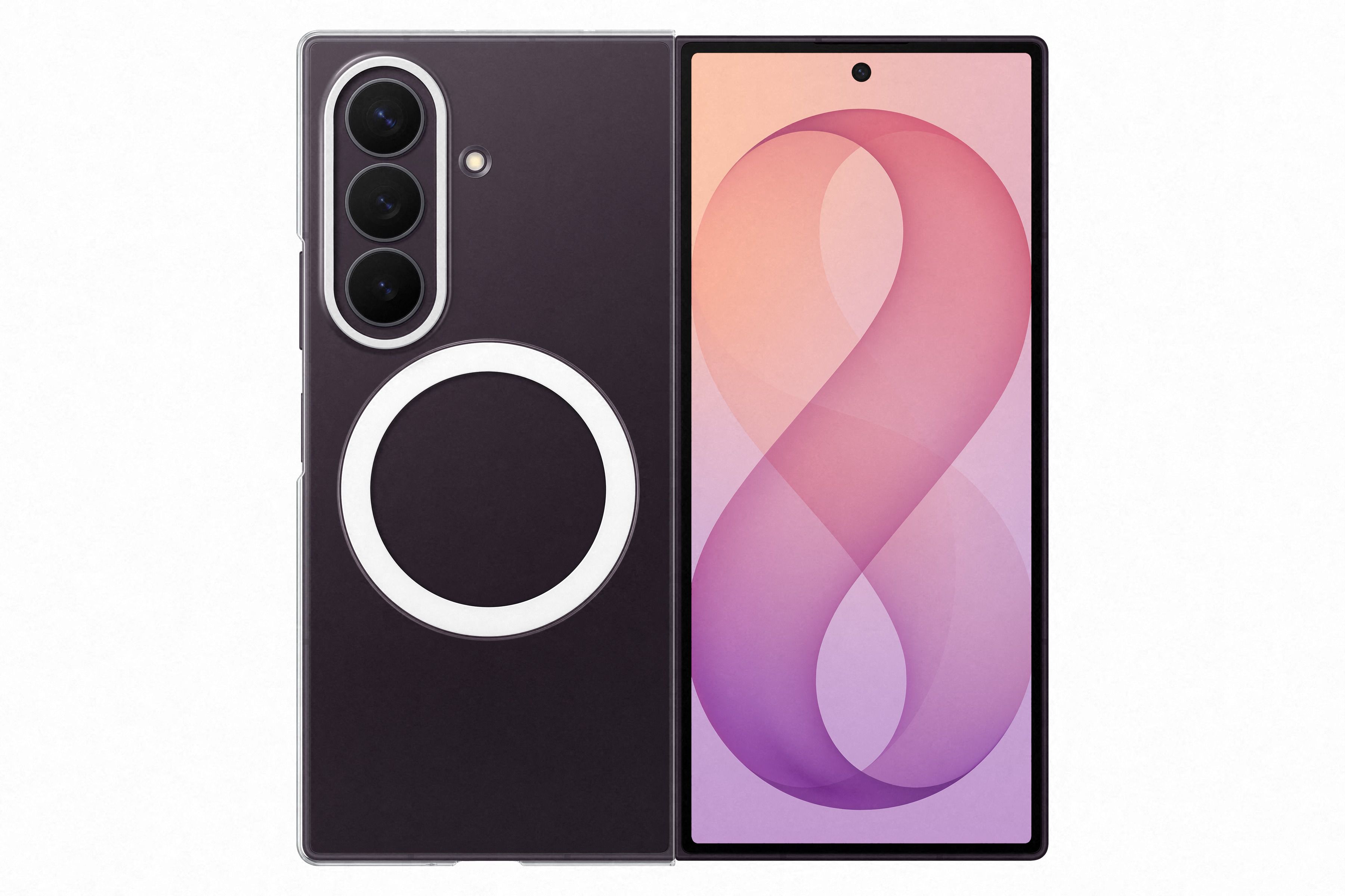 Samsung Fold 8 Ultra Clear Magnet Transp