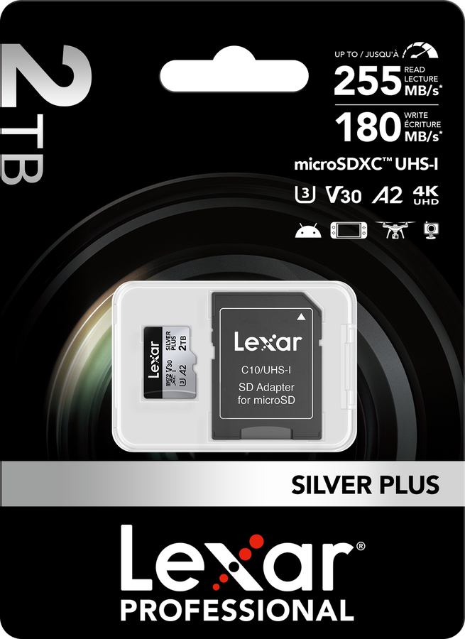 Lexar micro SDXC Silver Plus 2TB