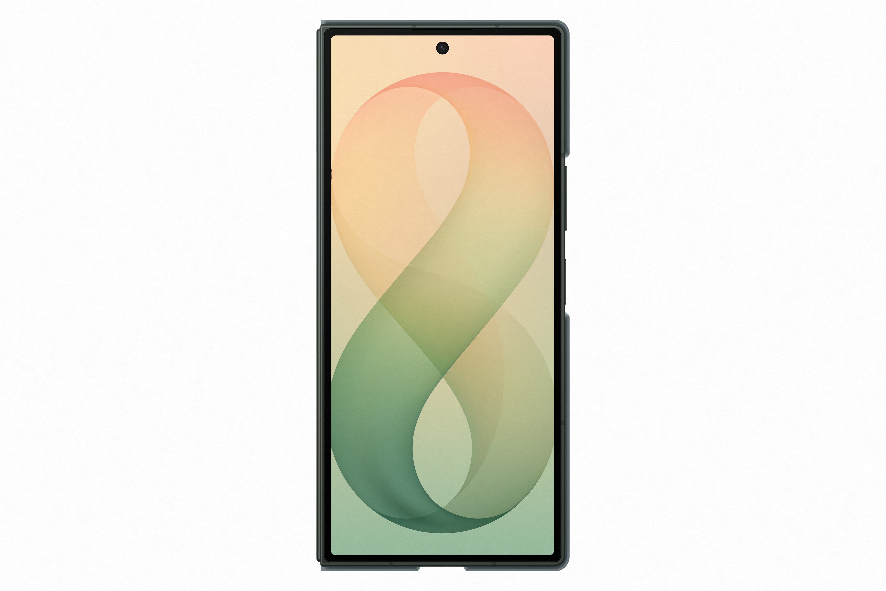 Samsung Fold 8 Ultra Silic Magnet Green