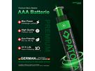 Patona 10 Stück AAA Alkaline Batterie