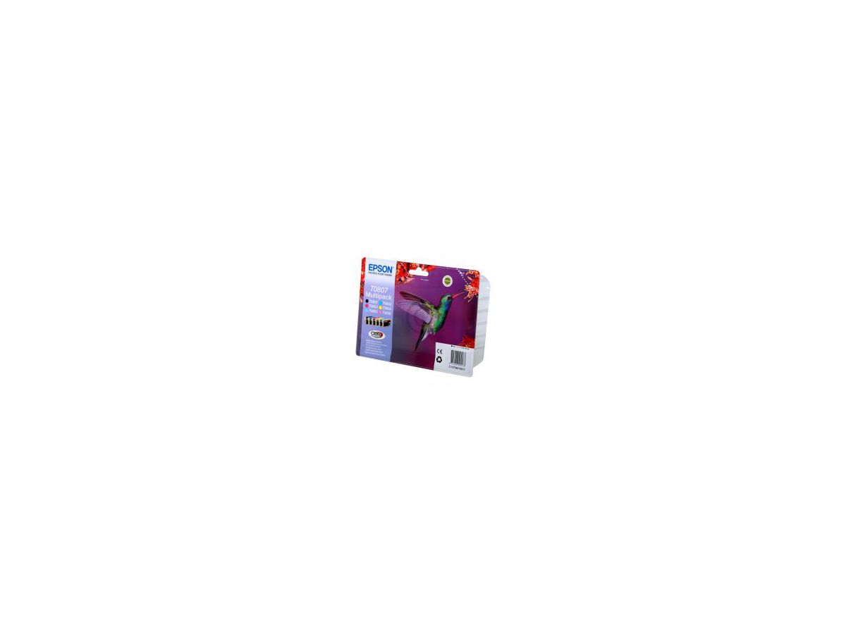 Epson Claria Ink T0807 Multipack