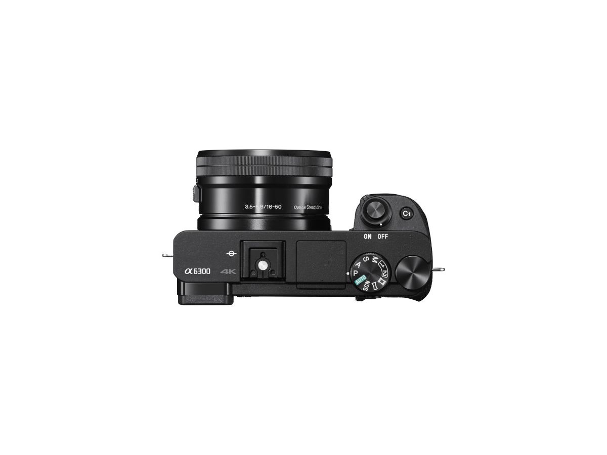 Sony Alpha 6300 Set 16-50mm P Black