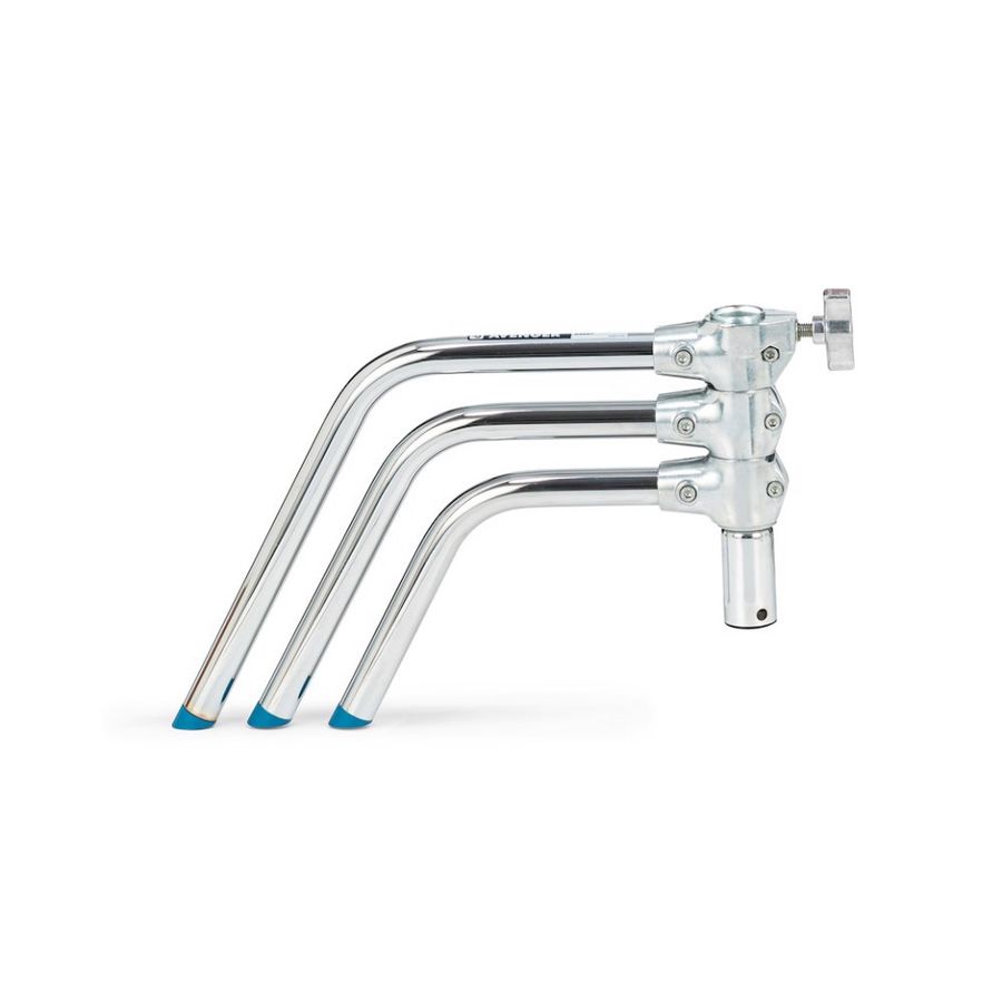 Avenger C-Stand Turtle Base 27cm Silver