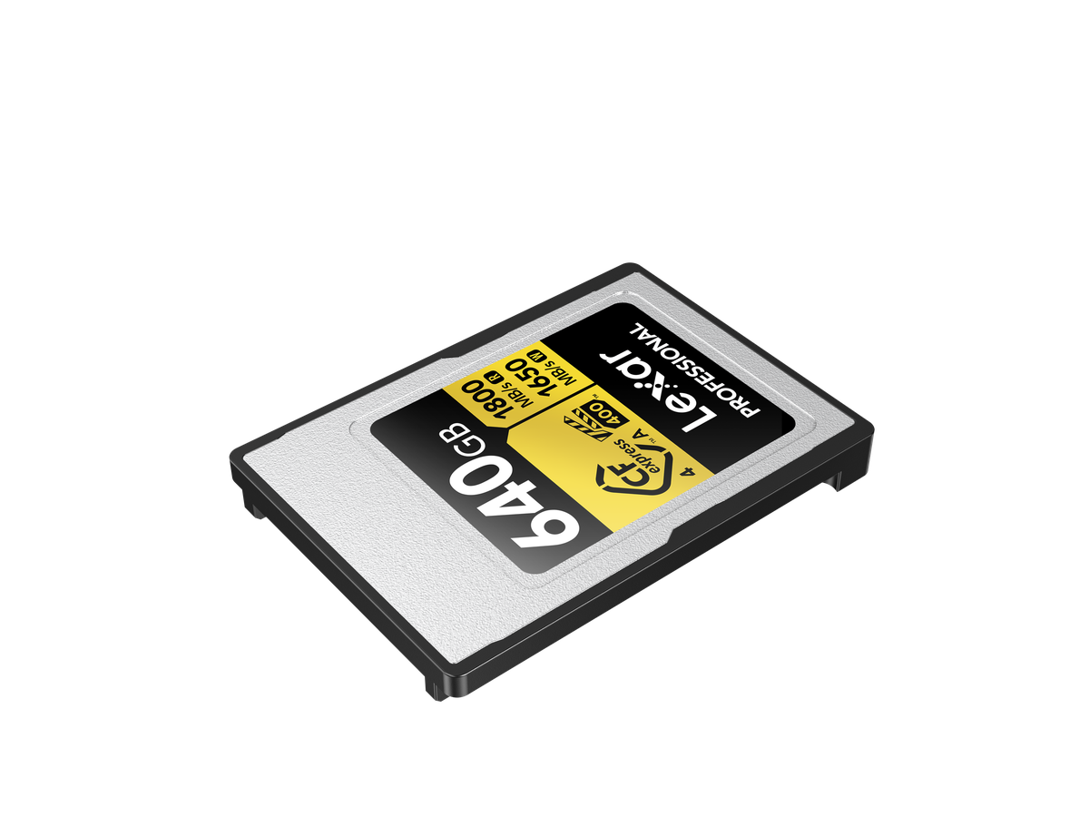 Lexar 1800MB/s CFexpress4.0 A 640GB Gold