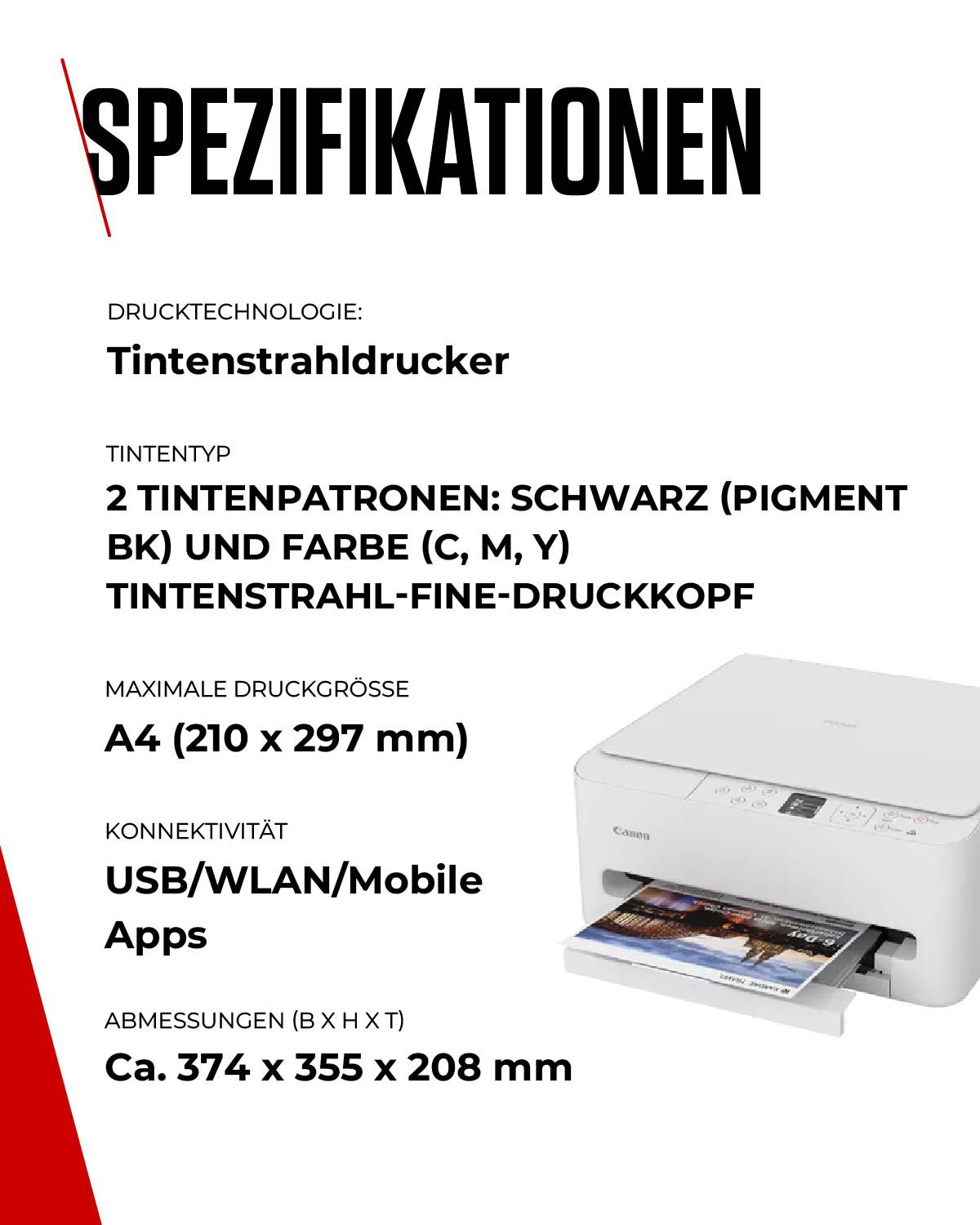 Canon PIXMA TS7550i White