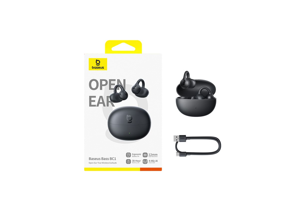 Baseus Bass BC1 Open-Ear TWS Earbuds Bl