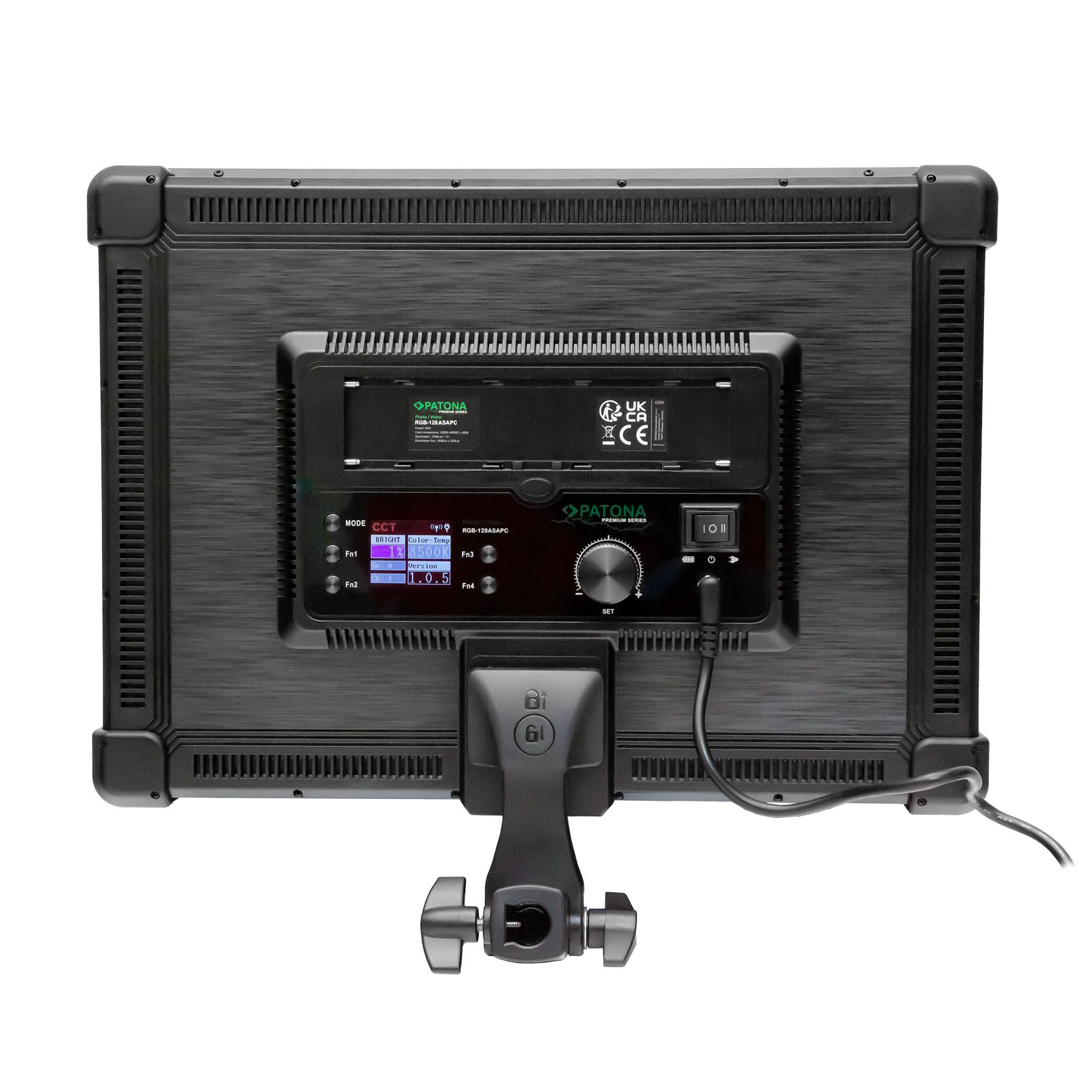 PATONA Lampe photo Premium RGB-128AS APP