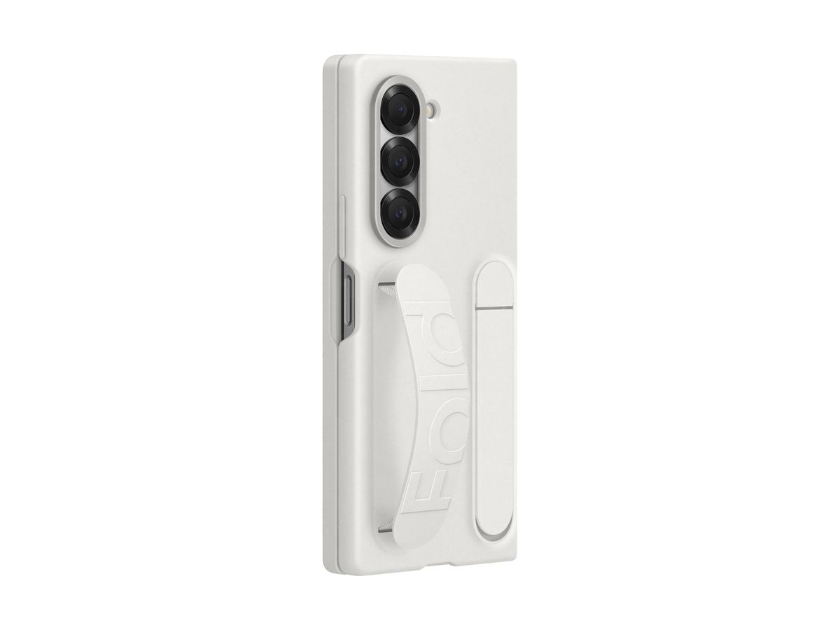 Samsung Fold 6 Silicone Case White