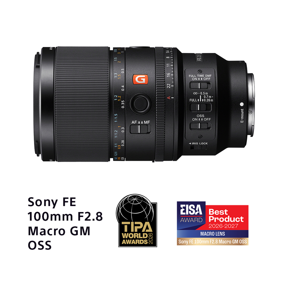 Sony E-Mount FF 100mm F2.8 GM Macro OSS