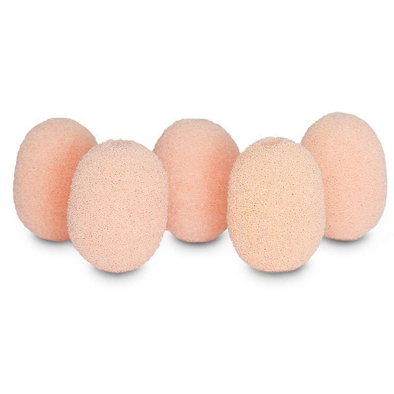 Rycote Lav Foam Beige - 5er Pack