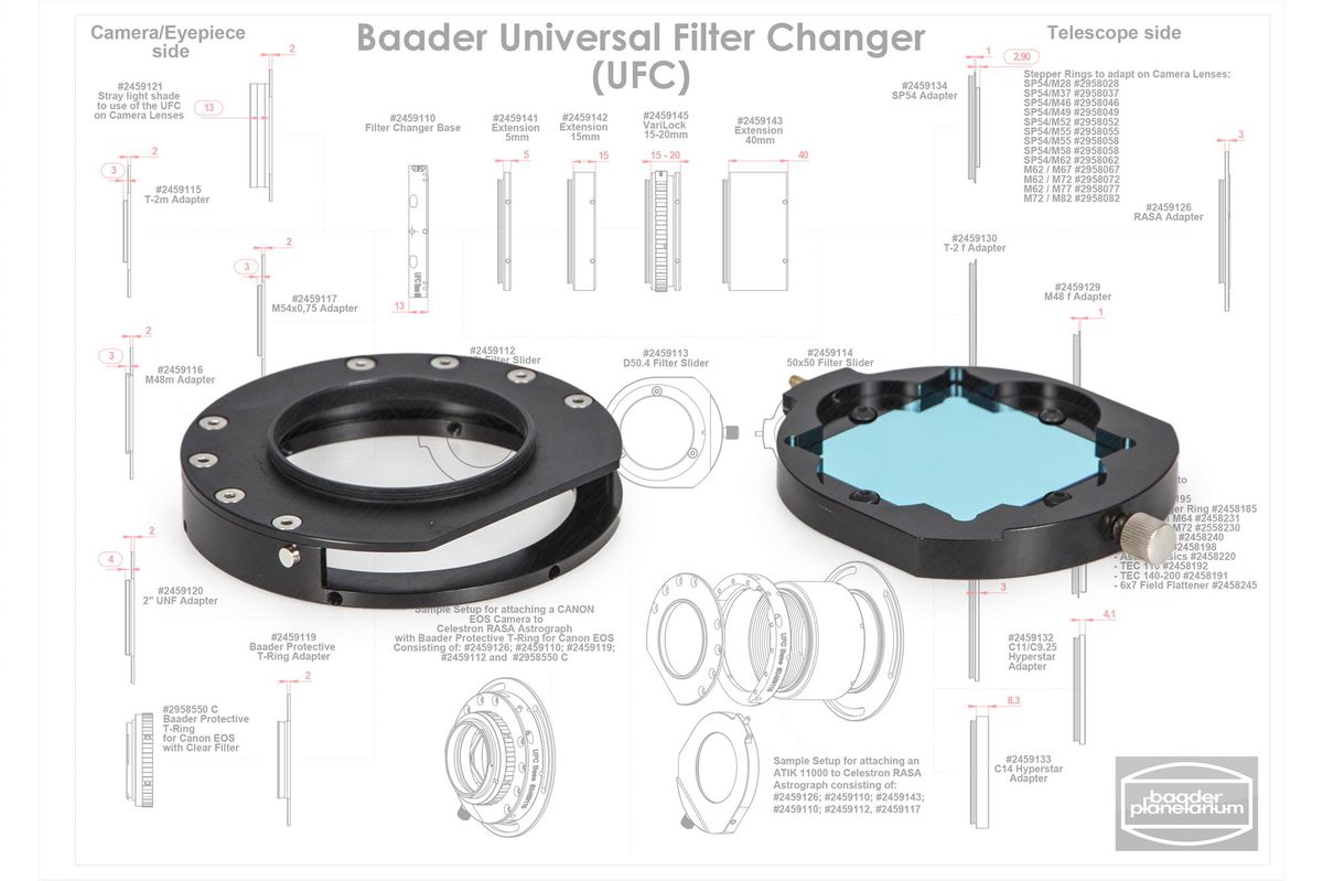 Baader UFC Base Filter Chamber