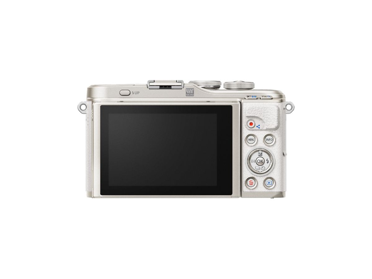 Olympus E-PL10 Pancake Zoom Kit wht/slv