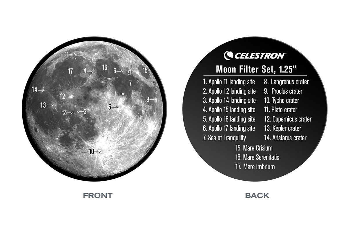 CELESTRON filtre lunaire 1.25", 31.7mm