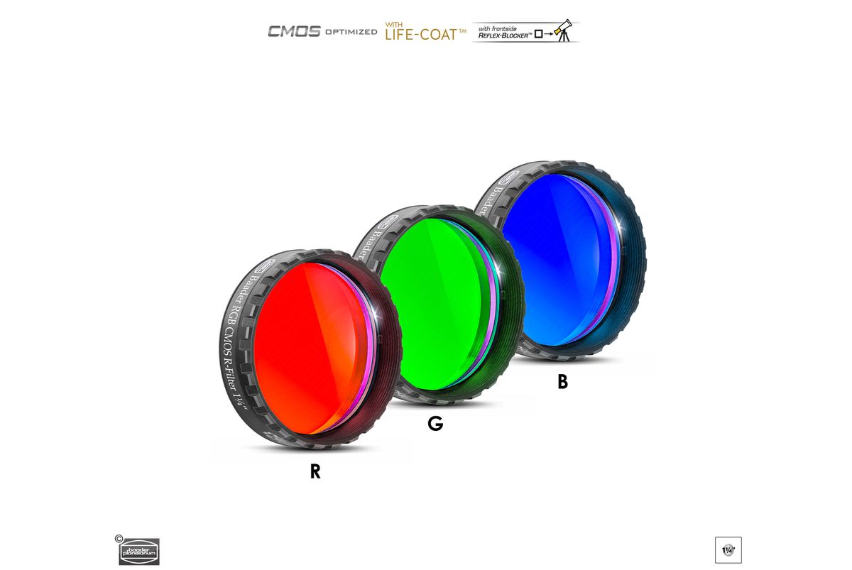 RGB 1¼" Filterset  CMOS-optimized