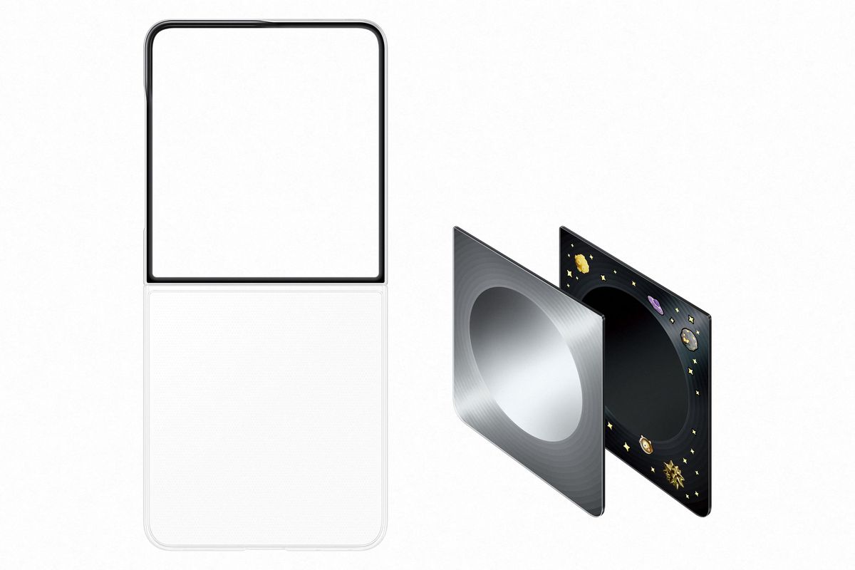 Samsung Flip 8 Flipsuit Case Silver