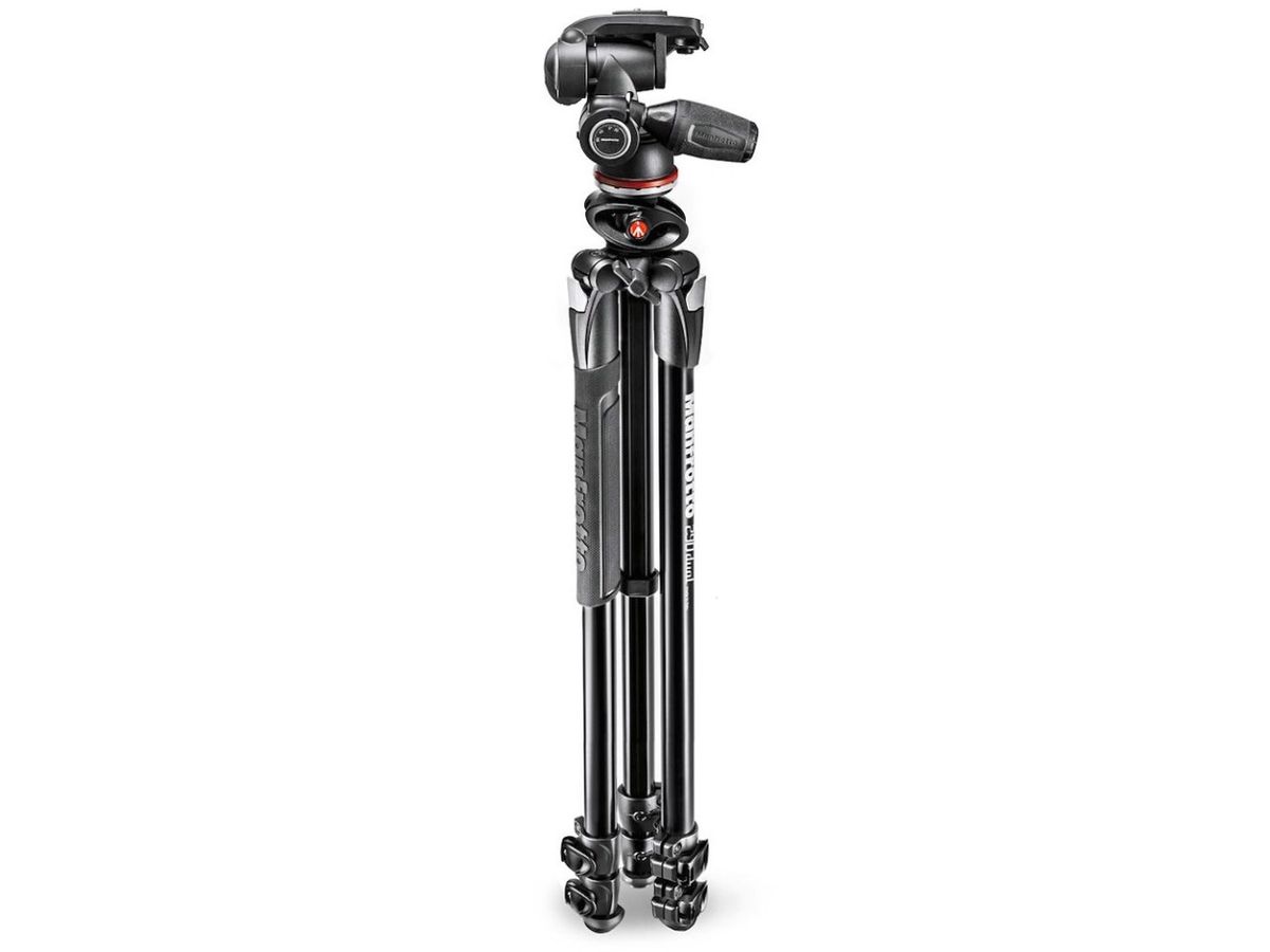 Manfrotto 290 Dual Alu Tripod w/3W Head