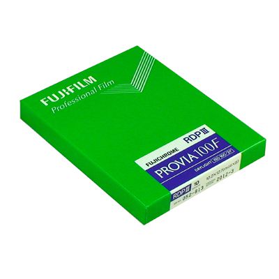 Fujifilm PROVIA 100F RDPIII 4x5" 20-Pack
