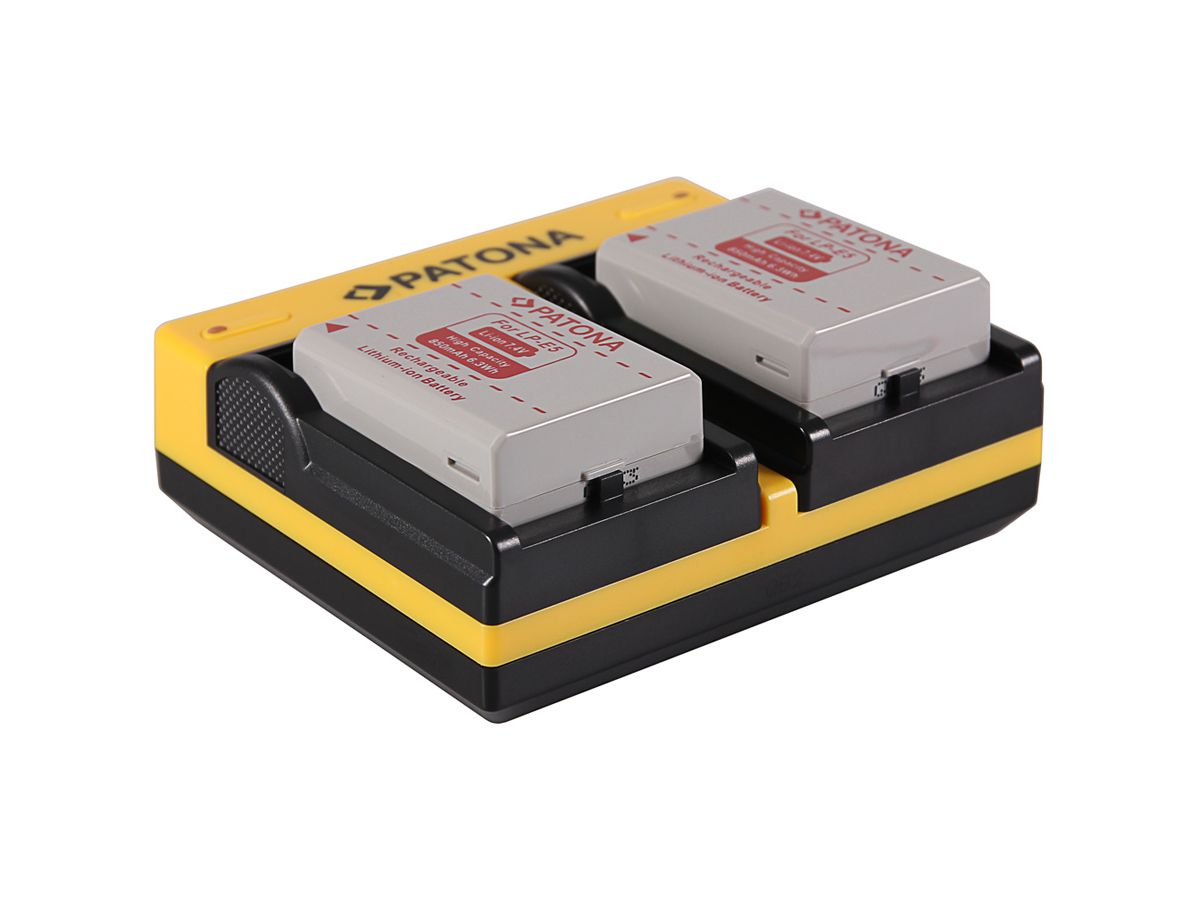 Patona Chargeur Dual USB Canon LP-E5