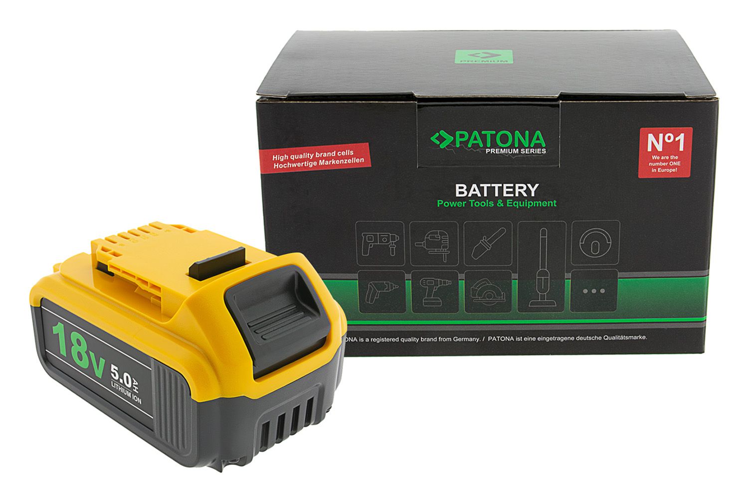 Patona Akku DeWalt DCB 184 18V