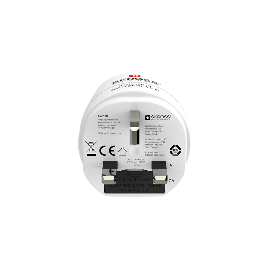 Skross Combo World to United Kingdom