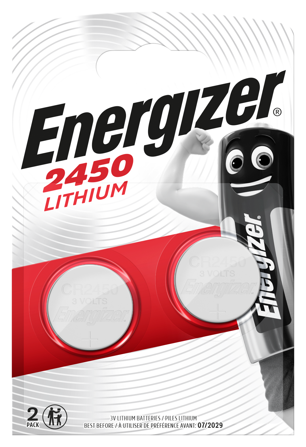 Energizer CR 2450 Lithium FSB-2