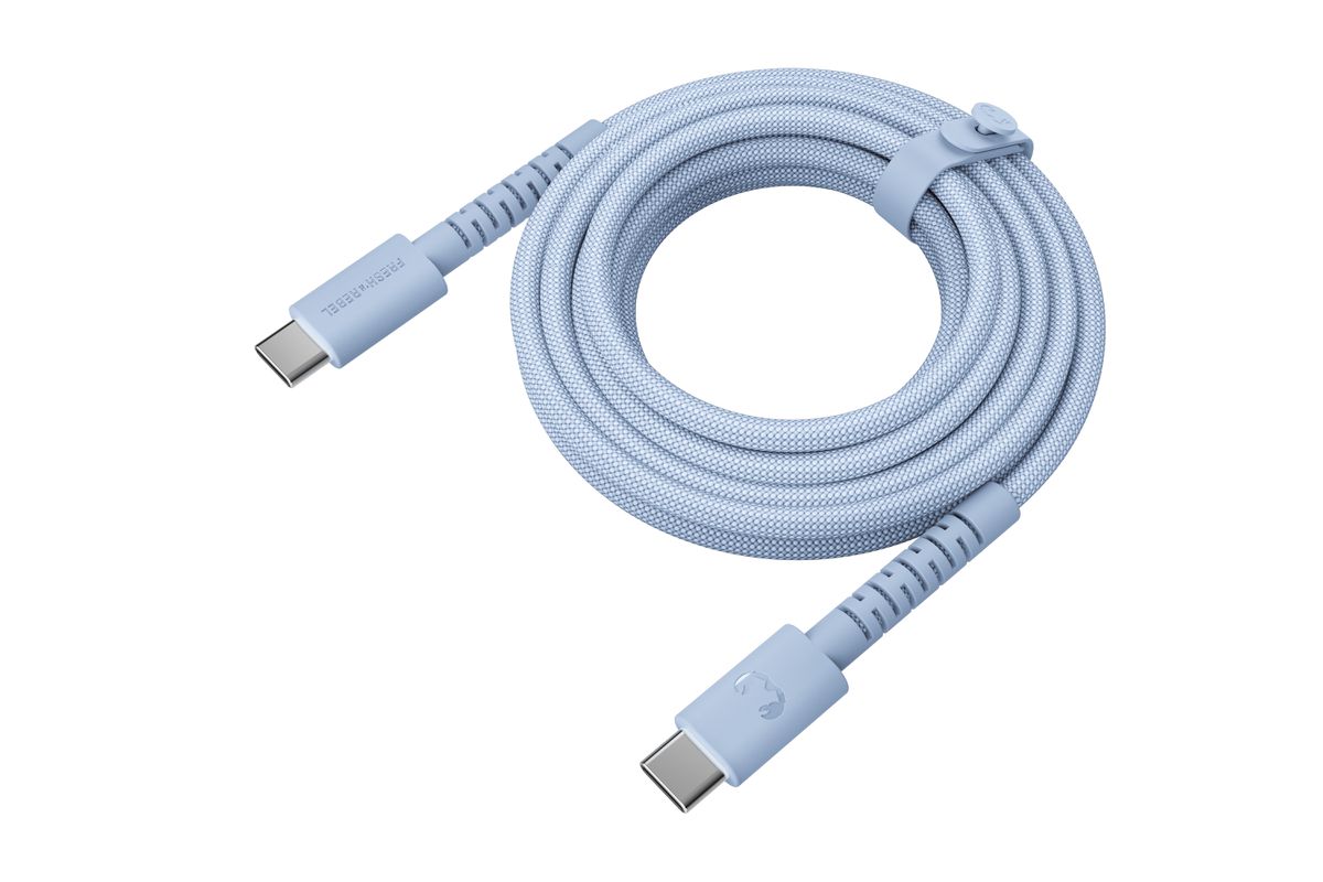 Fresh 'n Rebel USB-C to USB-C Vivid Blue